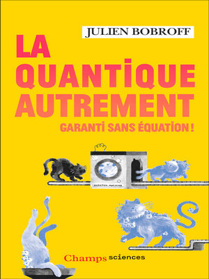 cover image of La quantique autrement